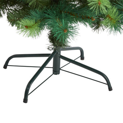 Nearly Natural Faux 4 Foot Pre-Lit Pine Christmas Tree