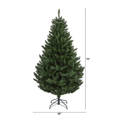 Nearly Natural Faux 6 Foot Spruce Christmas Tree