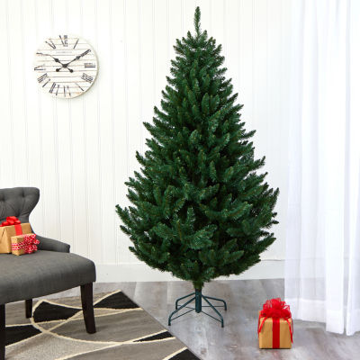 Nearly Natural Faux 6 Foot Spruce Christmas Tree