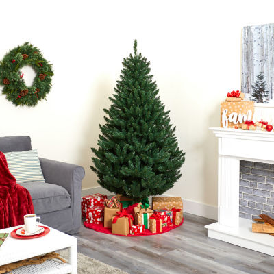 Nearly Natural Faux 6 Foot Spruce Christmas Tree