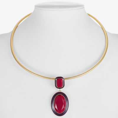 Liz Claiborne Womens 17 Inch Pendant Necklace