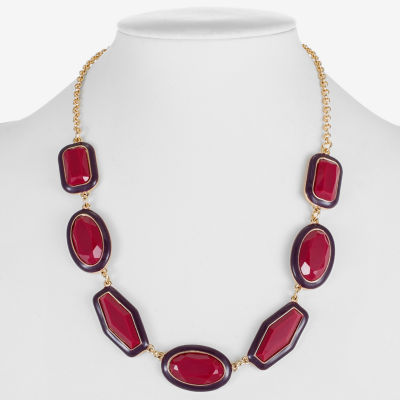 Liz Claiborne Womens 17 Inch Collar Necklace