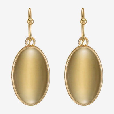 Liz Claiborne Oval Drop Earrings