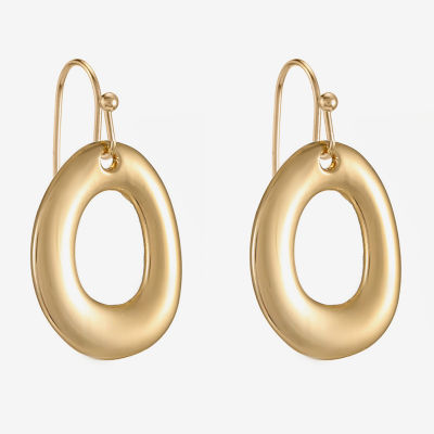 Liz Claiborne Womens Round Drop Earrings