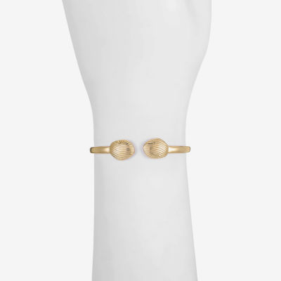 Liz Claiborne Textured Round Cuff Bracelet