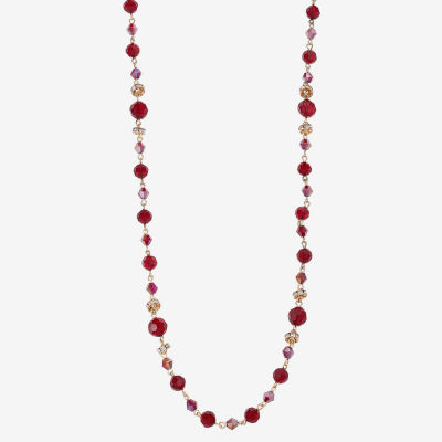 Liz Claiborne Womens 34 Inch Beaded Necklace