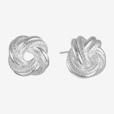 Monet Jewelry Knot 14mm Stud Earrings