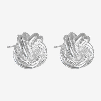 Monet Jewelry Knot 14mm Stud Earrings