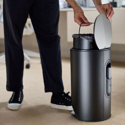 Joseph Arc Slimline Pedal 10L Trash Can