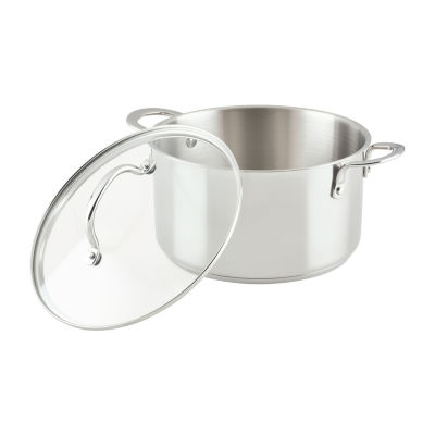 Rachael Ray Stainless Steel 6-qt. Stockpot