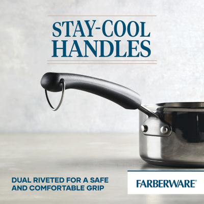 Farberware Brilliance Stainless Steel 1-qt. Sauce Pan