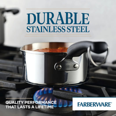 Farberware Brilliance Stainless Steel 1-qt. Sauce Pan