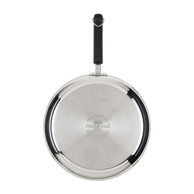 Farberware Brilliance Stainless Steel 12.25" Frying Pan