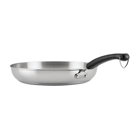 Farberware Brilliance Stainless Steel 12.25 Frying Pan, One Size, Stainless Steel