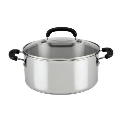 Farberware Brilliance Stainless Steel 5-qt. Dutch Oven