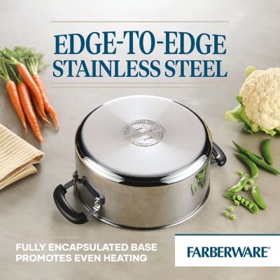 Farberware Brilliance Stainless Steel 5-qt. Dutch Oven