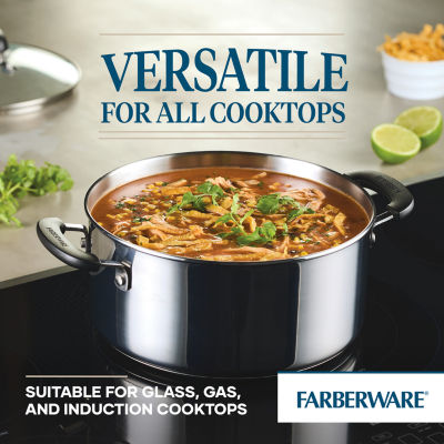 Farberware Brilliance Stainless Steel 5-qt. Dutch Oven