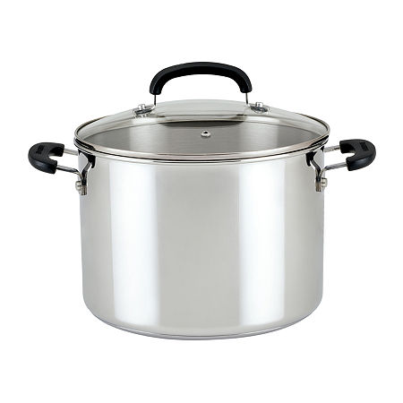 Farberware Brilliance Stainless Steel 8-qt. Stockpot, One Size, Stainless Steel