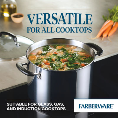 Farberware Brilliance Stainless Steel 8-qt. Stockpot