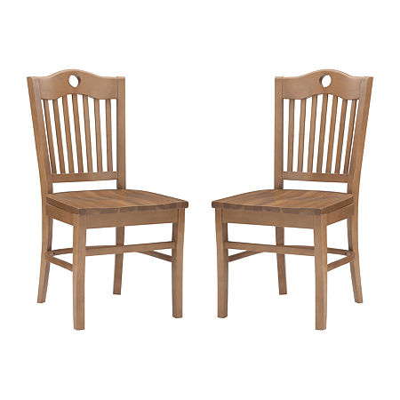 Girard 2-pc. Dining Chair, One Size, Brown