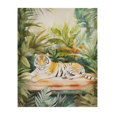 Madison Park 16 X 20 Jungle Feline Canvas Art