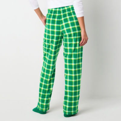 Sleep Chic Womens Fleece Pajama Pants with Socks