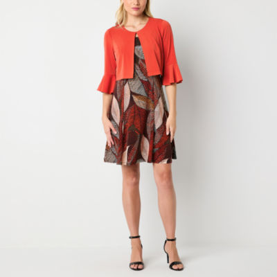 Perceptions Womens Petite Jacket Dress