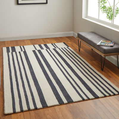 Weave And Wander Ardon Transitional Abstract Indoor Rectangular Accent Rug