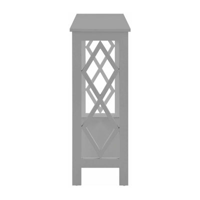 Diamond Console Table