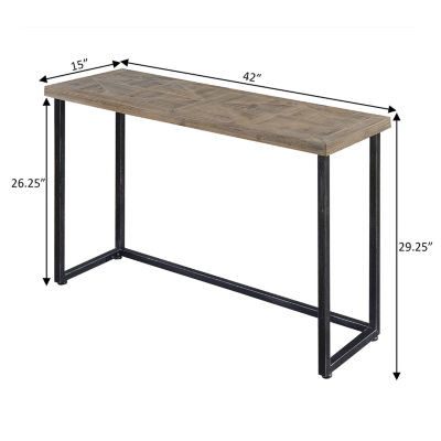 Laredo Parquet Console Table