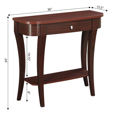 Newport 1-Drawer Console Table