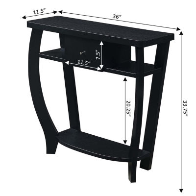 Newport Dorchester 1-Drawer Console Table