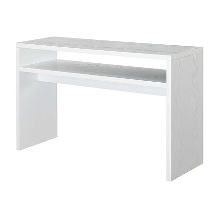 Northfield Console Table, One Size, White