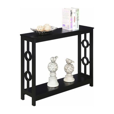 Ring Console Table With Shelf