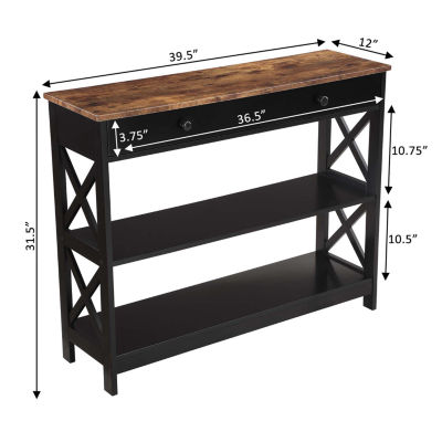 Oxford 1-Drawer Console Table