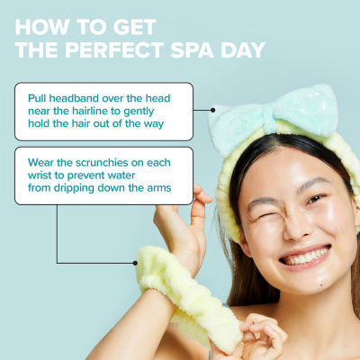 I Dew Care Perfect Spa Pair 3-pc. Womens Headband