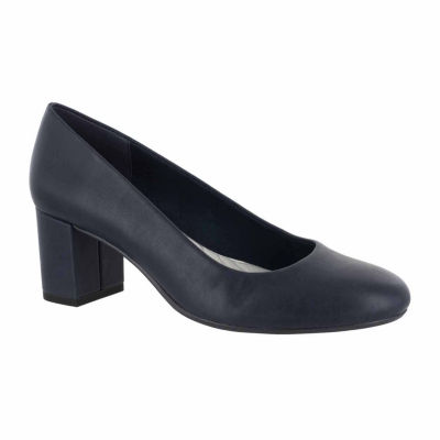 Easy Street Womens Proper Block Heel Pumps JCPenney