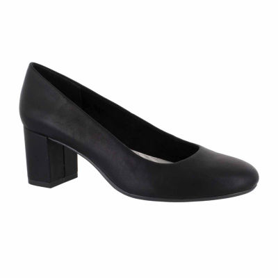 Easy Street Womens Proper Block Heel Pumps