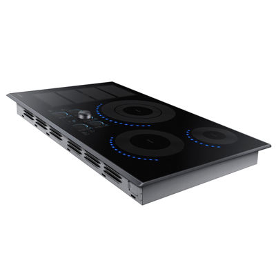 Samsung 36" Smart Wi-Fi Enabled Induction Cooktop with 5 Elements and Virtual Flame™
