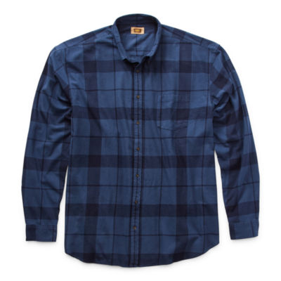 The Foundry Big & Tall Supply Co. Mens Long Sleeve Flannel Shirt