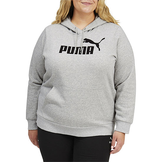 Puma Essentials Womens Long Sleeve Hoodie Plus