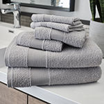 Loom + Forge Ribbed Turkish Cotton Bath Towel
