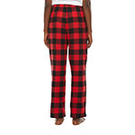 Sleep Chic Womens Tall Flannel Pajama Pants