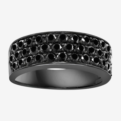 Effy  Genuine Black Spinel Sterling Silver Band