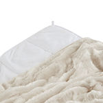 Beautyrest York Faux Fur Weighted Blanket