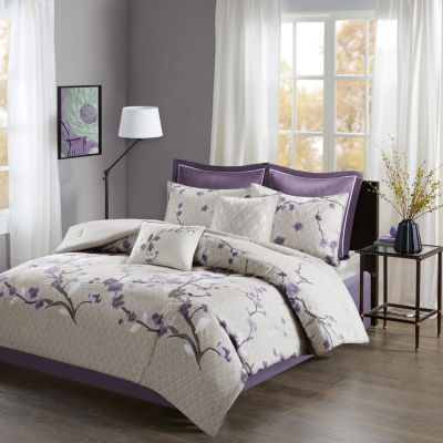 Madison Park Isabella Cotton Floral Comforter Set