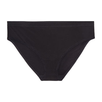 Curvy Couture Silky Smooth High Cut Brief Panty - 1364