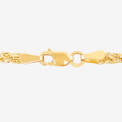 Womens 14K Gold 18 Inch Pendant Necklace