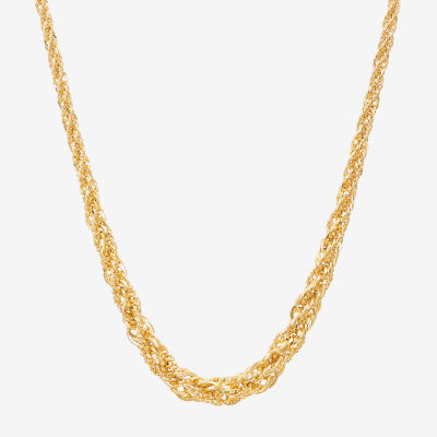 Womens 14K Gold Pendant Necklace