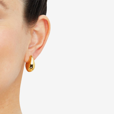 14K Gold 12mm Stud Earrings